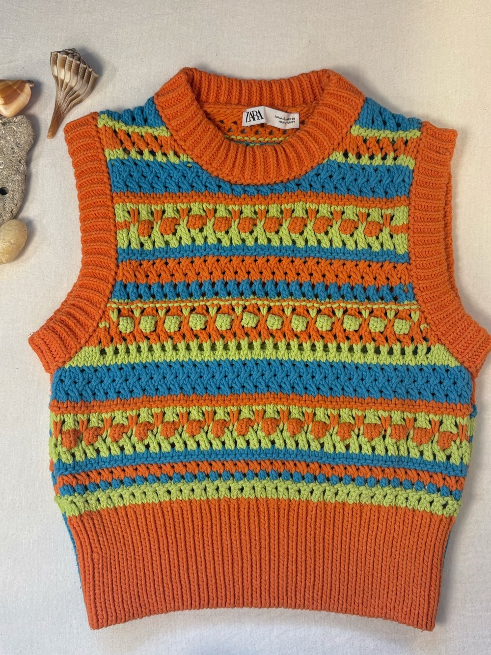 Zara Knit Sweater Vest | Size Medium | Great Used Condition